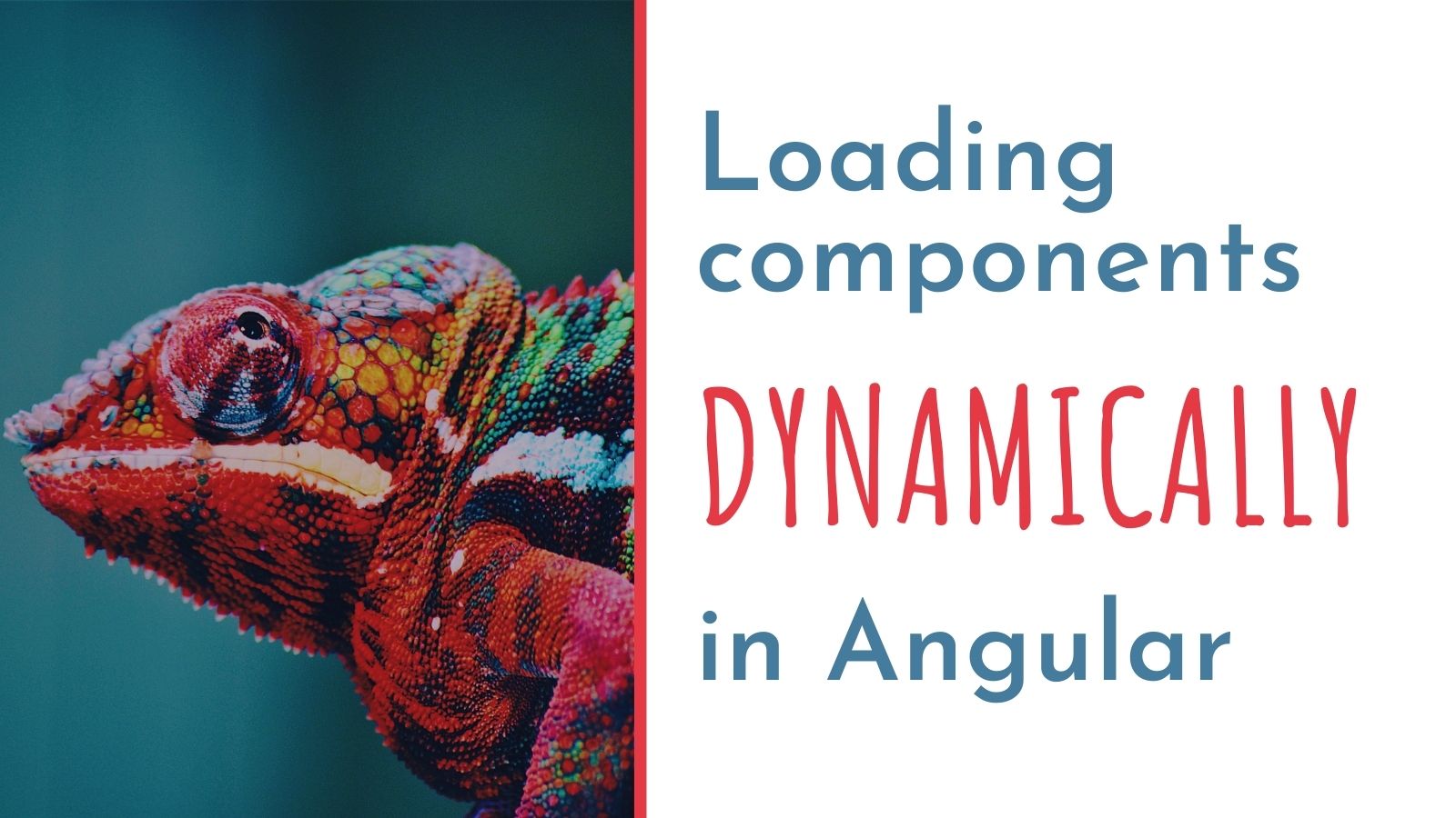 Loading Components Dynamically in an Angular App