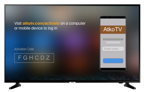 .com/activate any smart TV 