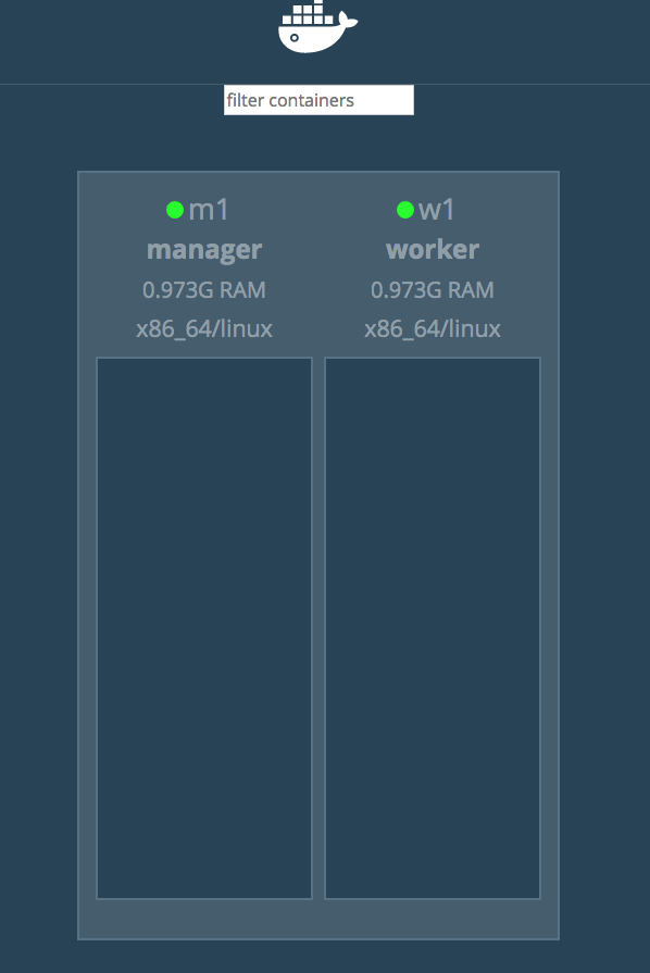 Swarm Visualizer Screen