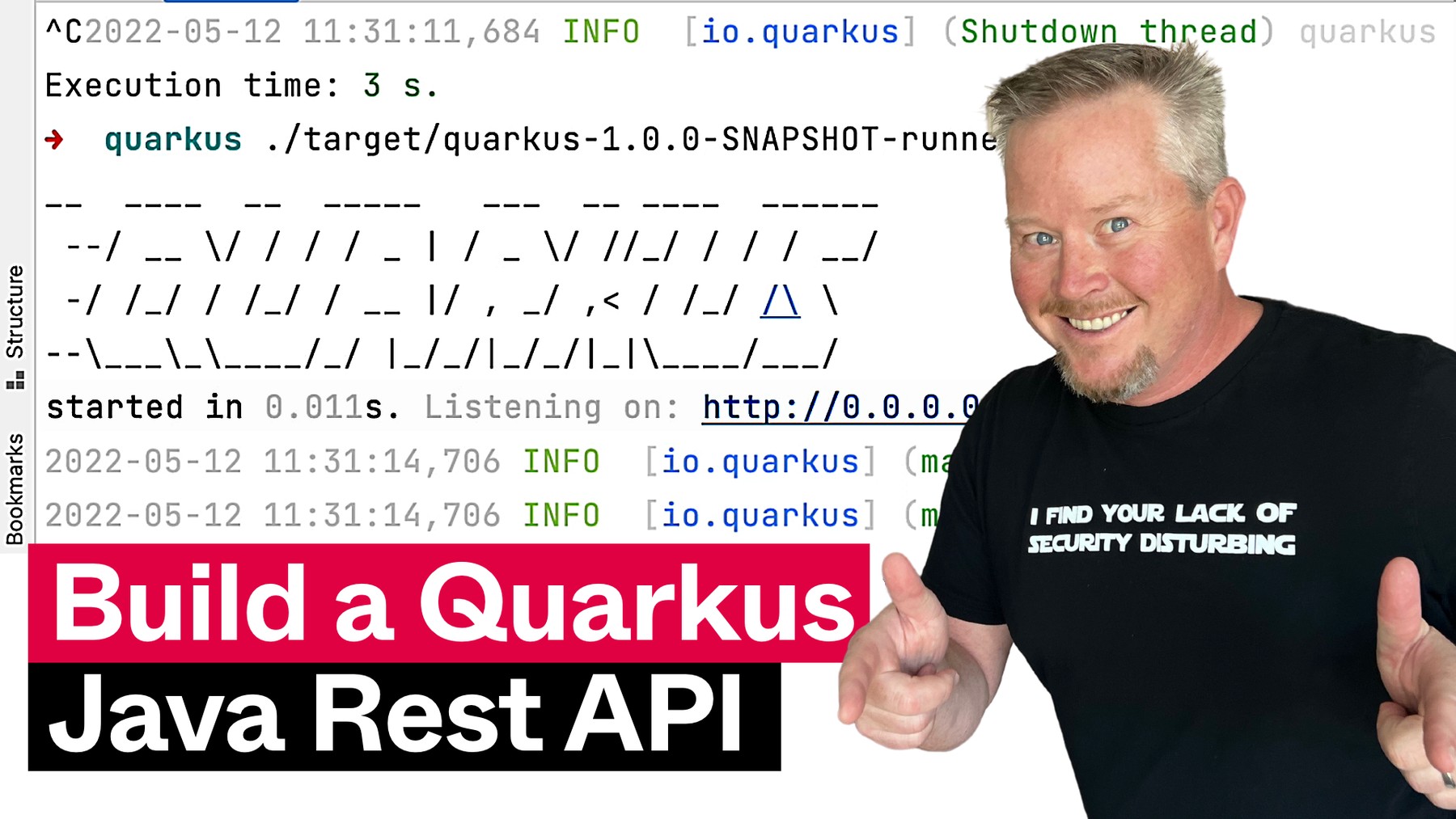 Kickstart a Java REST API with Quarkus