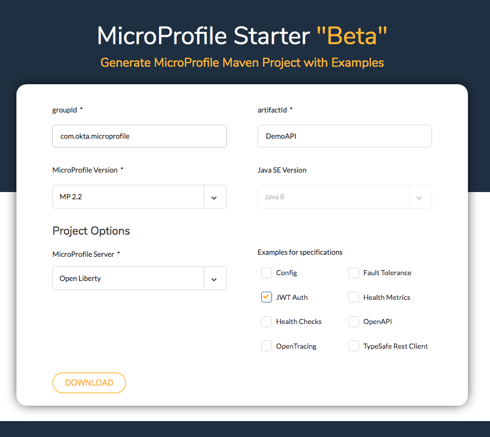 Eclipse MicroProfile