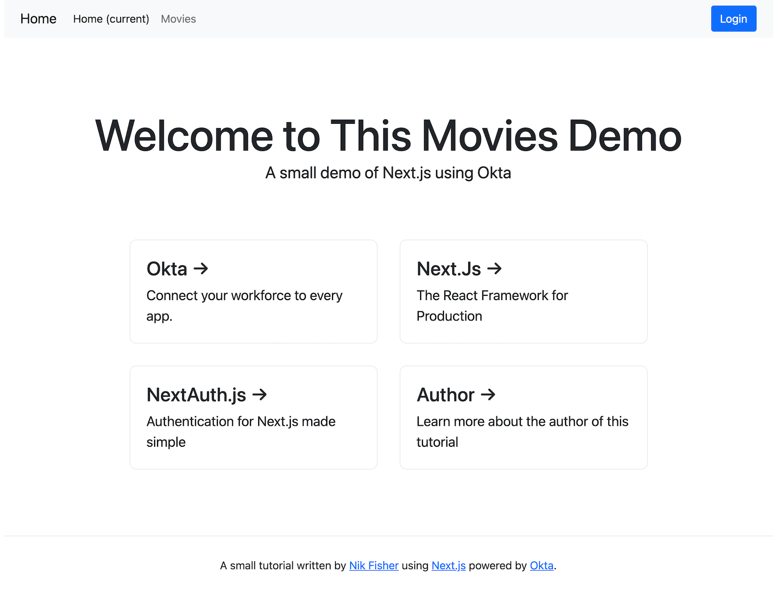 Application Dashboard