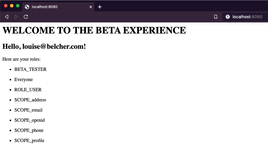 beta experience