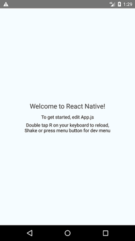 Welcome to React Native
