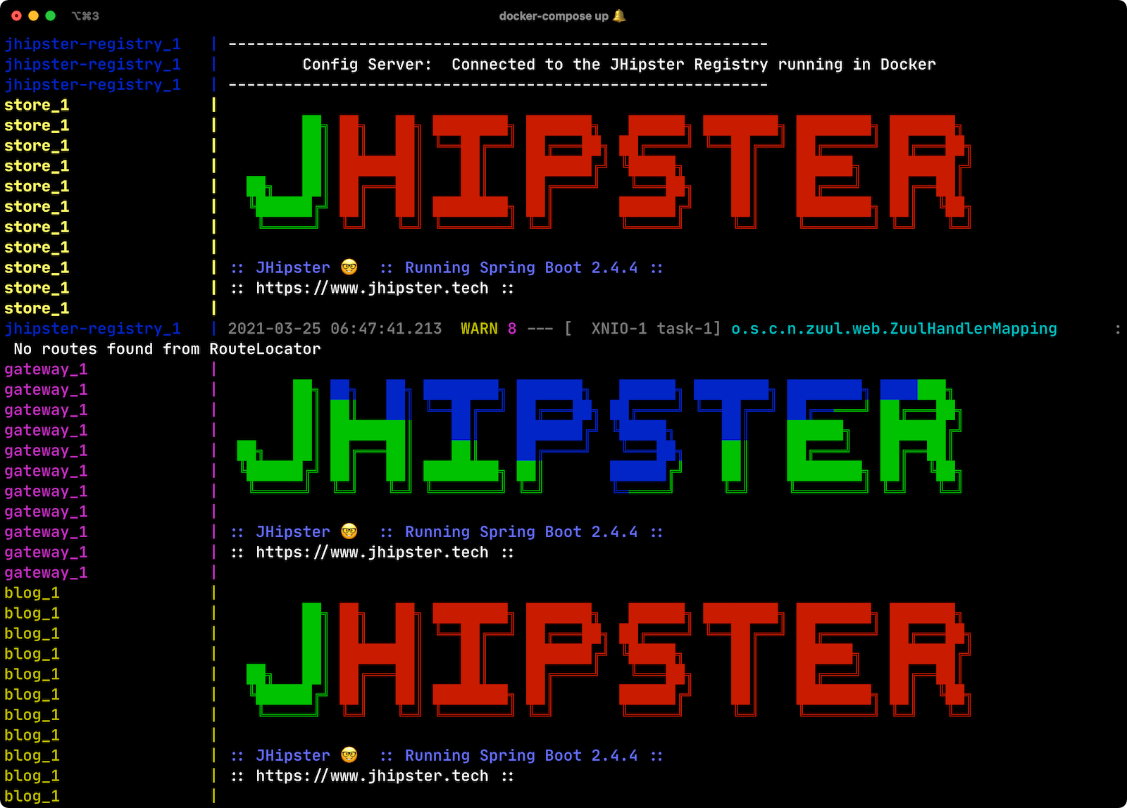 JHipster colors