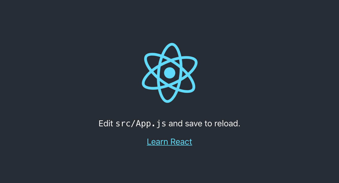React start app