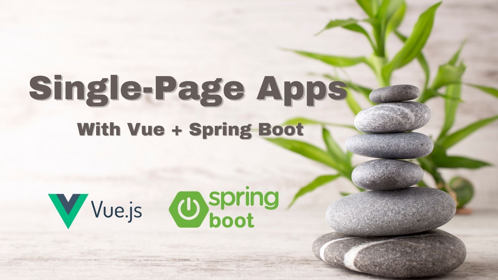 Vue spring boot on sale tutorial