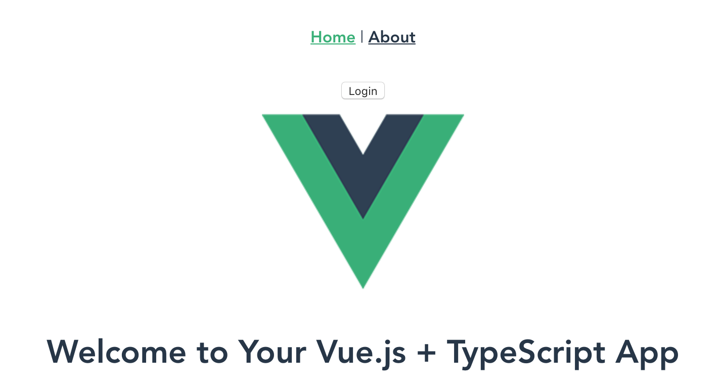 Vue with Authentication