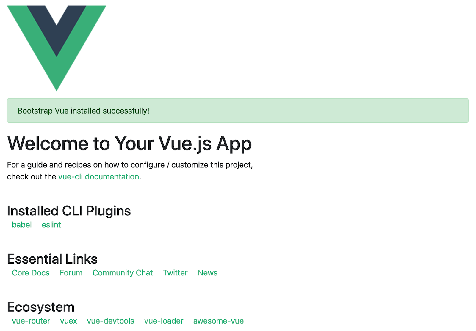 Vue with Bootstrap