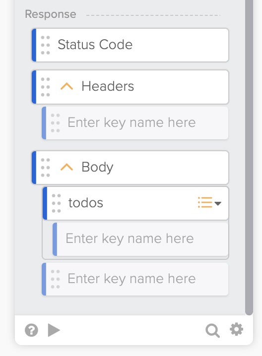 Adding the todos field on the Get card