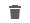 trash can; delete icon