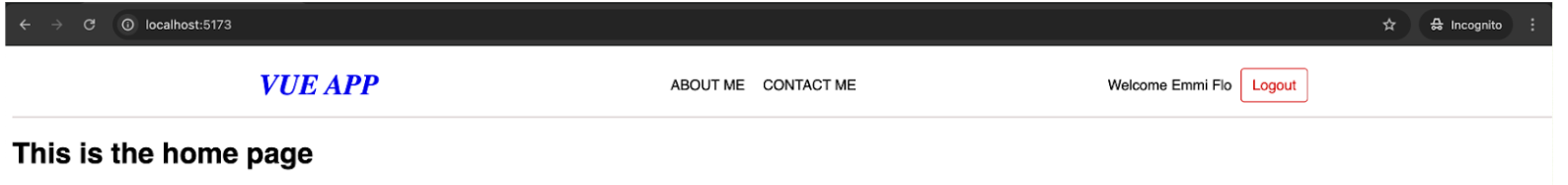 Image of the app with style applied