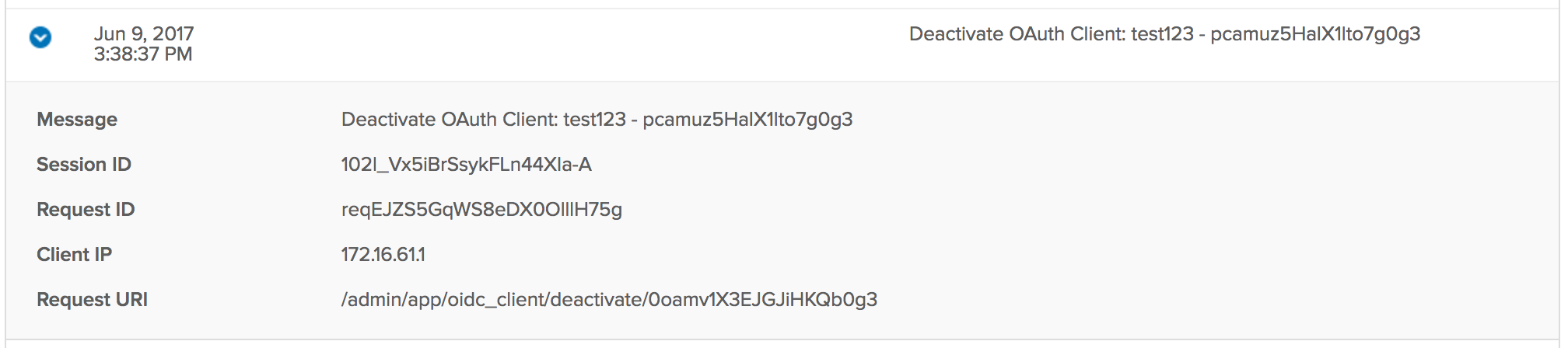Logged Key Rotation Event Logged Key Rotation Event